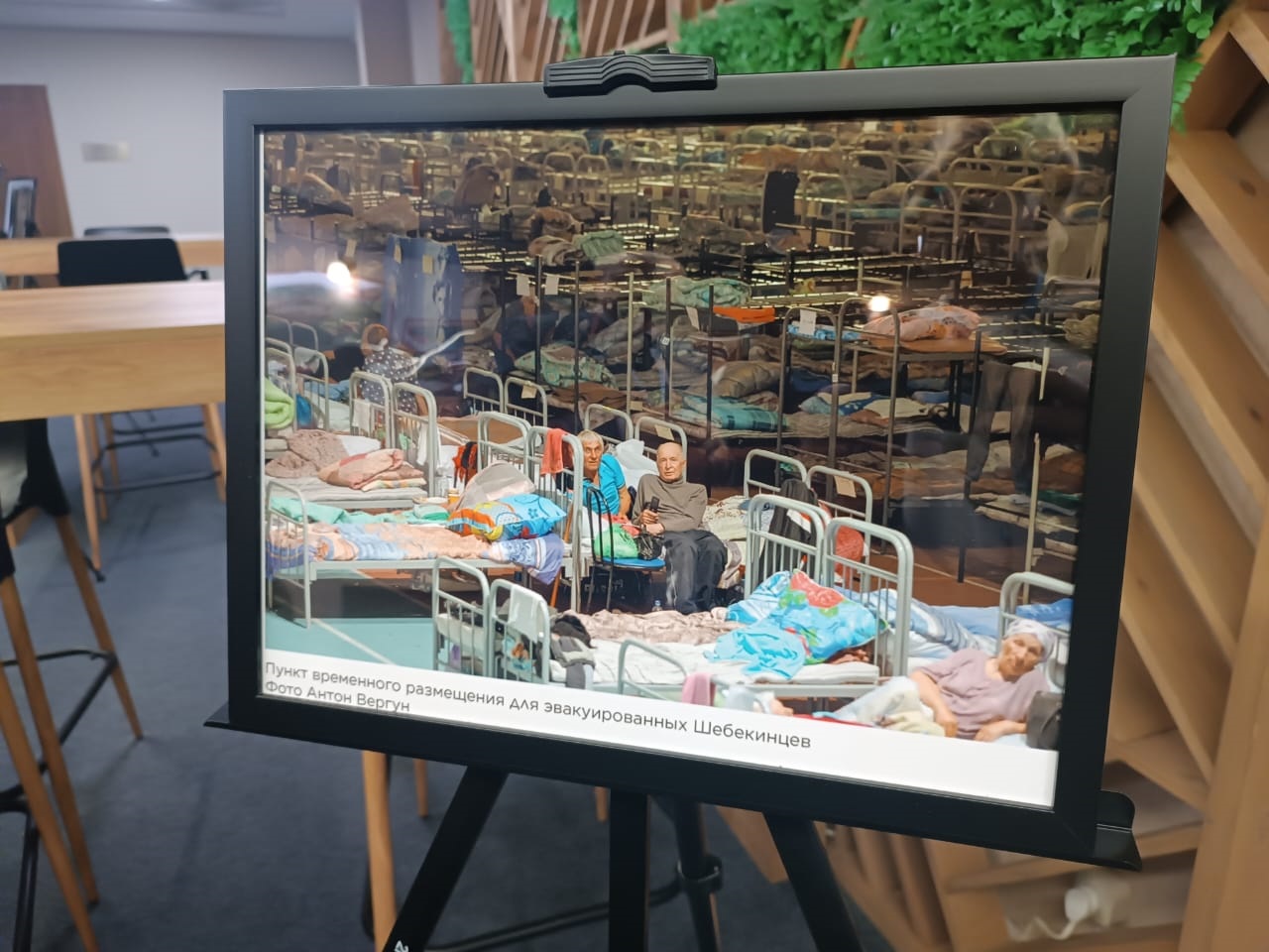 В рамках работы Координационного совета открыли фотовыставку «Белгород в объективе: Хроники спецоперации»